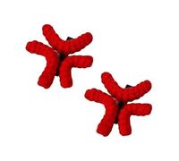 2LOTS Sweet Simple Hairpin Diario Uso diario Clip de pelo Boda Elegante Clip para el pelo para las mujeres Cosplay Estilo diario