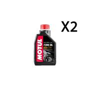 2Lt Aceite Horquilla Factory Línea MOTUL Fork Oil Very Light SAE 5W 100% Óptica