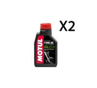 2Lt Aceite Horquillas MOTUL Fork Oil Expert Pesado 20W Damper Moto Scooter