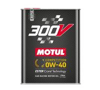 2Lt Aceite Motor 0W40 MOTUL 300V Competition 100% Sintético Estercore Racing