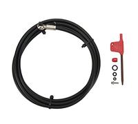 2m Bike Oil Hose Red Flag Wrench Olive Connecting Insert Oil Needle Set, Bicycle Accessories for LEVEL RED HRD ETAP S700 S900 ELIXIR 2, High Pressure Braided Hose with Aluminu