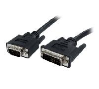 StarTech.com Cable de 2m de DVI-A a VGA Macho a Macho - Analógico Análogo Adaptador de Monitor Pantalla