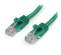 2m Green Snagless UTP Cat5e Patch Cable