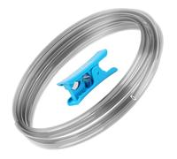 2M PTFE Tubo for 1.75mm Filamento con Cortador for Bambu Lab A1/A1 mini/P1P/P1S/X1C, Resistente Al Calor, Alta Lubricación 2.5mm IDx4mm OD Compatible with K1/K1 Max/Ender 3 V3 (Gris Translúcido)