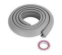 2M - Tira de parachoques para bebé, a prueba de bebés y protector de esquinas, parachoques de seguridad para muebles y mesas (gris)