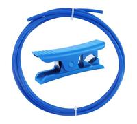 2M Tubo PTFE Azul,Resistencia a altas temperaturas tubo ósmosis, Diámetro interno 4 mm Filamento 1.75 mm,Mejorar precisión impresión tubo,para impresora 3D
