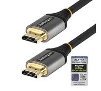 StarTech.com Cable de 2m HDMI 2.1 8K - Cable HDMI Certificado de Ultra Alta Velocidad - 48Gbps - 8K 60Hz - 4K 120Hz - HDR10+ - eARC - Cable HDMI Ultra HD 8K - Cubrimiento de TPE