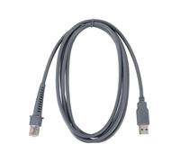 2M USB Cable USB-A Male to RJ45 Cable for Datalogic CAB4120 QD2130 QD2110 GPS4490 Barcode Scanner