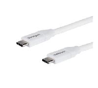 2M USB TYPE C CABLE WITH 5A PD - USB 2.0 - USB-IF CERTIFI ED USB2C5C2MW