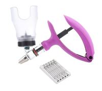 2ml Jeringa AutomáTica Continua Veterinaria De, Dispensador De Dosis Fija Bomba De Jeringa De PrecisióN Ajustable De 0.1 Ml A 5 Ml, para Granjas De Cerdos Y Toros Disponible En Varios Colores