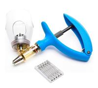 2ml Jeringa AutomáTica Continua Veterinaria De, Dispensador De Dosis Fija Bomba De Jeringa De PrecisióN Ajustable De 0.1 Ml A 5 Ml, para Granjas De Cerdos Y Toros Disponible En Varios Colores