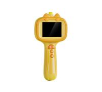 2MP Borescope Snake Camera with 2.4 Inch Screen Portable Inspection Camera for Nature Exploration Science Gifts Yellow