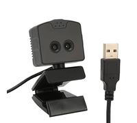 2MP HD Binocular Webcam, 1080P Computer Camera for Conference | Wide Angles View, USB Plug and Play, Front Video Calling