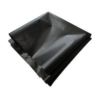 2MX1.1M Tela conductora de cobre de carbono antiradiación EMF Reducción de blindaje RF Faraday Bloque de tela electromagnética, color negro