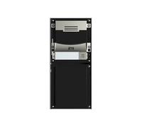 2N 9155211CB IP-Verso 2.0 Placa Frontal con Cámara - Unidad Base, Color Negro, Montaje en Pared