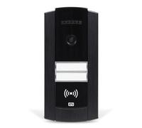 2n ip base sistema de intercomunicación de video negro