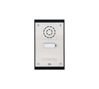 2N Telecommunications 9153101 sistema de comunicación de puerta - Telefonillo (115 x 39 x 193 mm, Negro, Plata)