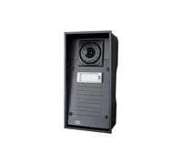 2N Telekomunikace Intercomunicador IP IP Force – 1 botón, Cámara HD, Altavoz 10W, Negro