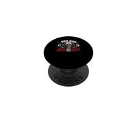 2nd Amendment Pro Gun Anti Idiot Shirt Vintage USA Flag PopSockets PopGrip Adhesivo