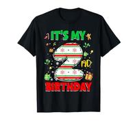 2nd Birthday 2 Year Old Boy Girl Christmas Gifts Kids Outfit Camiseta
