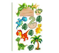 2nd Birthday Dinosaur Notebook: Cute Dino Journal for Kids - 120 Pages Lined Notebook - Roarsome Birthday - Age 2