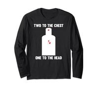 2nd Enmienda Mozambique Drill Two To The Chest Gun Camiseta Manga Larga