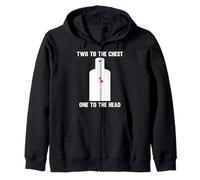 2nd Enmienda Mozambique Drill Two To The Chest Gun Camiseta Sudadera con Capucha