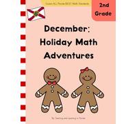 2nd Grade Florida Math Workbook - Master the B.E.S.T. Standards | December Holiday Math Adventures: Skill-Building Activities Aligned to Florida’s 2nd Grade B.E.S.T. Math Standards