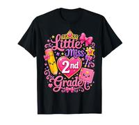 2nd Grade for Girls Back to School First Day of Second Grade Camiseta