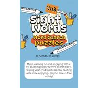 2nd Grade Sight Words - Word Search Book - Boost reading skills with fun activities: Word Searches with Easy to Read Print about 2nd Grade Sight Words ... Gift for Vacations, Holidays, and Free Times