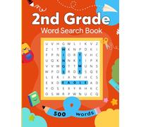 2nd Grade Word Search Book. A Sight Words Word Puzzle Activity Workbook for Grades Two to Build Vocabulary with Fun Word Games.