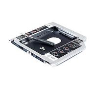 2nd HDD SSD Hard Drive Caddy CD DVD SuperDrive Optical Bay, para MacBook Pro Unibody Finales de 2011 13 Pulgadas Laptop A1278 MD313LL/A MD314LL/A SATA3 Segundo Adaptador de Unidad de Estado sólido