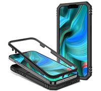 2ndSpring Funda Compatible con iPhone 6/7/8/SE 2020/iPhone SE 3 2022,Carcasa Cubierta de cámara Deslizante Proteger 360 Full Protección Anillo Soporte Bumper Case Cover,Negro