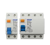 2P 4P 10/30/100 AC Disyuntor de corriente residual electromagnético diferencial Interruptor seguridad(4p 63a,10mA)