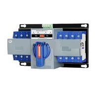 2P 4P 63A Doble potencia Interruptor de Transferencia Automática monofásico trifásico 220v hogar ATS Control apagado conmutación