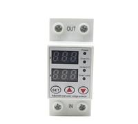 2P 63A 270V Din Rail Adjustable Over Voltage and Under Voltage Protective Device Protector Relay