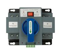 2P 63A ATS Dual Power Automatic Transfer Switch Generator Changeover Switch 110V GCQ2-63/2