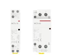 2P AC 110V 220V 50/60Hz 16A 20A 25A 32A 50A 40A 63A Din Rail hogar Contactor Modular interruptor DIY(2P-32A,2NO_220V)