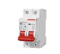 2P DC 1000V Micro disyuntor fotovoltaico interruptor de protección de circuito Solar 6A 10A 16A 20A 25A 32A 40A 50A 63A