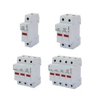 2P RT18-32X AC 380V-500V 1/2/3/5/6/8-32A Portafusibles de Cobre 10x38mm Adaptador Inferior 1 Uds(2A)
