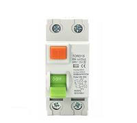 2P S Tipo RCCB Tiempo de retardo RCD ELCB Tipo de retardo Interruptor diferencial Disyuntor electromagnético (Size : 2 Pole 100mA, Color : 40A)