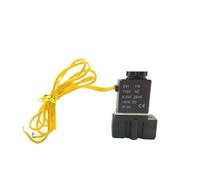 2P025 G1/4 2 Way Solenoid Valve Air Plastic Valve For Air Water Oil Normally Closed AC220V AC110V DC24V DC12V(DC12V_10PCS)