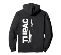 2Pac Hip Hop Rap Music Side Photo by Rock Off Sudadera con Capucha
