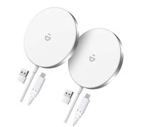 2Pack 15W Cargador Inalámbrico,Cargador Inalámbrico Magnético,Wireless Charger para iPhone 16/16 Pro/16 Pro MAX/16 Plus/16e15/14/13/12 Serie