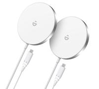 2Pack 15W Cargador Inalámbrico,Cargador Inalámbrico Magnético,Wireless Charger para iPhone 17 16 15 14 13 12 Pro MAX/Air/Plus/Pro Serie