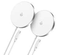 2Pack 15W Cargador Inalámbrico,Cargador Inalámbrico Magnético,Wireless Charger para iPhone 17 16 15 14 13 12 Pro MAX/Air/Plus/Pro Serie