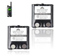 2Pack 4,8 V 800 mAh Batería Recargable Ni-MH Compatible con Radios Motorola TLKR T81 Hunter T80 T61 T60 T50 T9 T8 T7 T6 T5 T4 T3 XT180 XTR446 IXNN4002A, AAA Batería