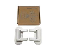 2pack Child Proof Home Abs Security Door Lever Lock Self Adhesive Easy Install