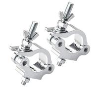 2Pack Truss Clamp 40-52mm Carga 100kg Gancho para Truss, Gancho Truss Garras Truss Ganchos Abrazaderas para Luz de Escenario, Enganche Truss Abrazadera Truss para Fijacion Cabeza Móvil Hook O Clamps
