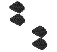 2pairs Car Clutch Pedal Cover Rubber Pad Replacement for Brake